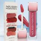 Nourish Mantra Liquid Lipstick Creamy Matte with SPF / Water Proof, Smudge Proof Shade-Jashn-e-gulab | Grocsy