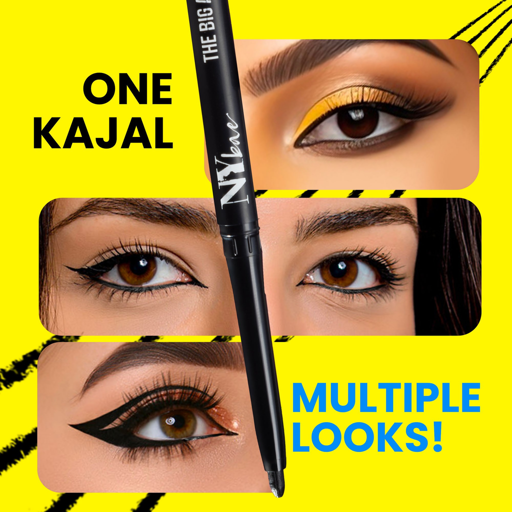 NY Bae The Big Apple Of My Eyes Kohl Kajal - Black | Grocsy