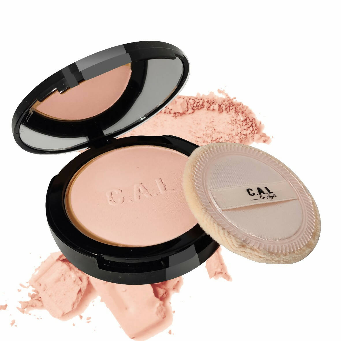 CAL Los Angeles Finish Up Matte Compact -Peach | Grocsy