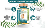Divya Shree Piles Detox Veggie Capsules | Grocsy