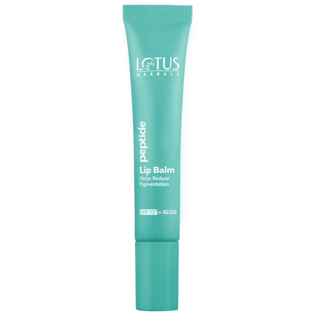 Lotus Herbals Lip Balm With SPF 15 - Peptide | Grocsy