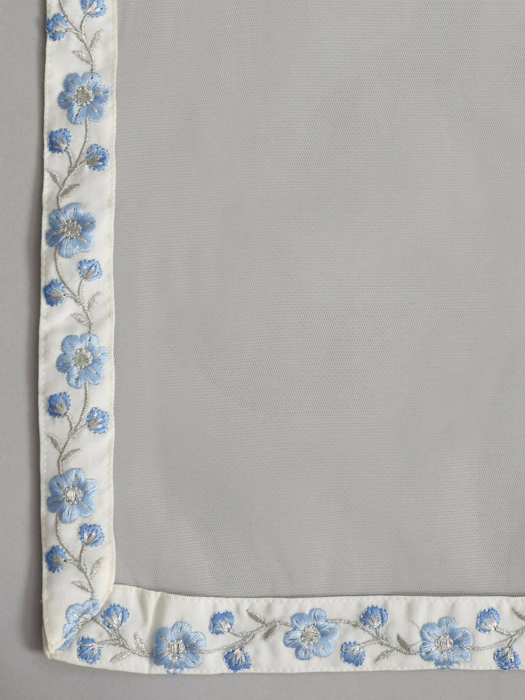 Juniper Women's White Chinnon Solid Embroidered Kurta Set | Grocsy