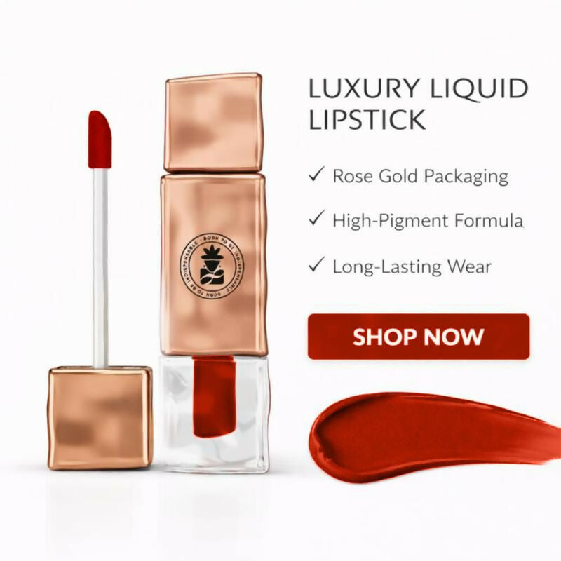 BOBI Velvet Matte Liquid Lipstick, Shade_6 RUSH | Grocsy