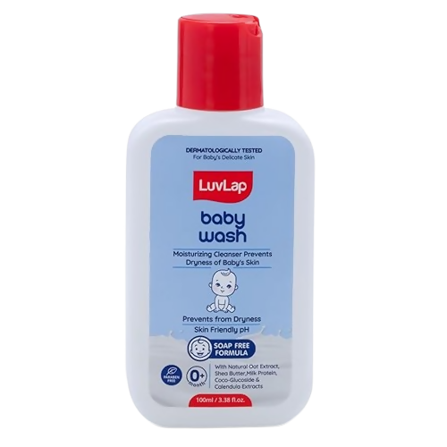 LuvLap Baby Wash with Milk Protein, Oatmeal, Shea Butter and Vitamin E | Grocsy