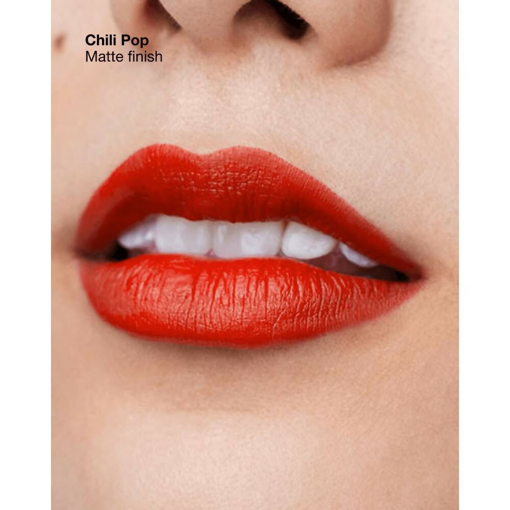 Clinique Pop Longwear Lipstick - Chilli | Grocsy