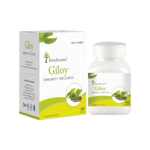 Four Seasons Giloy Immunity Wellness Tablets | Grocsy