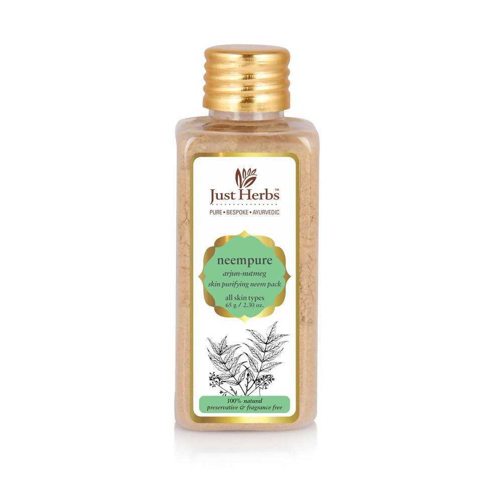 Just Herbs Neempure Arjun??utmeg Skin Purifying Neem Pack | Grocsy