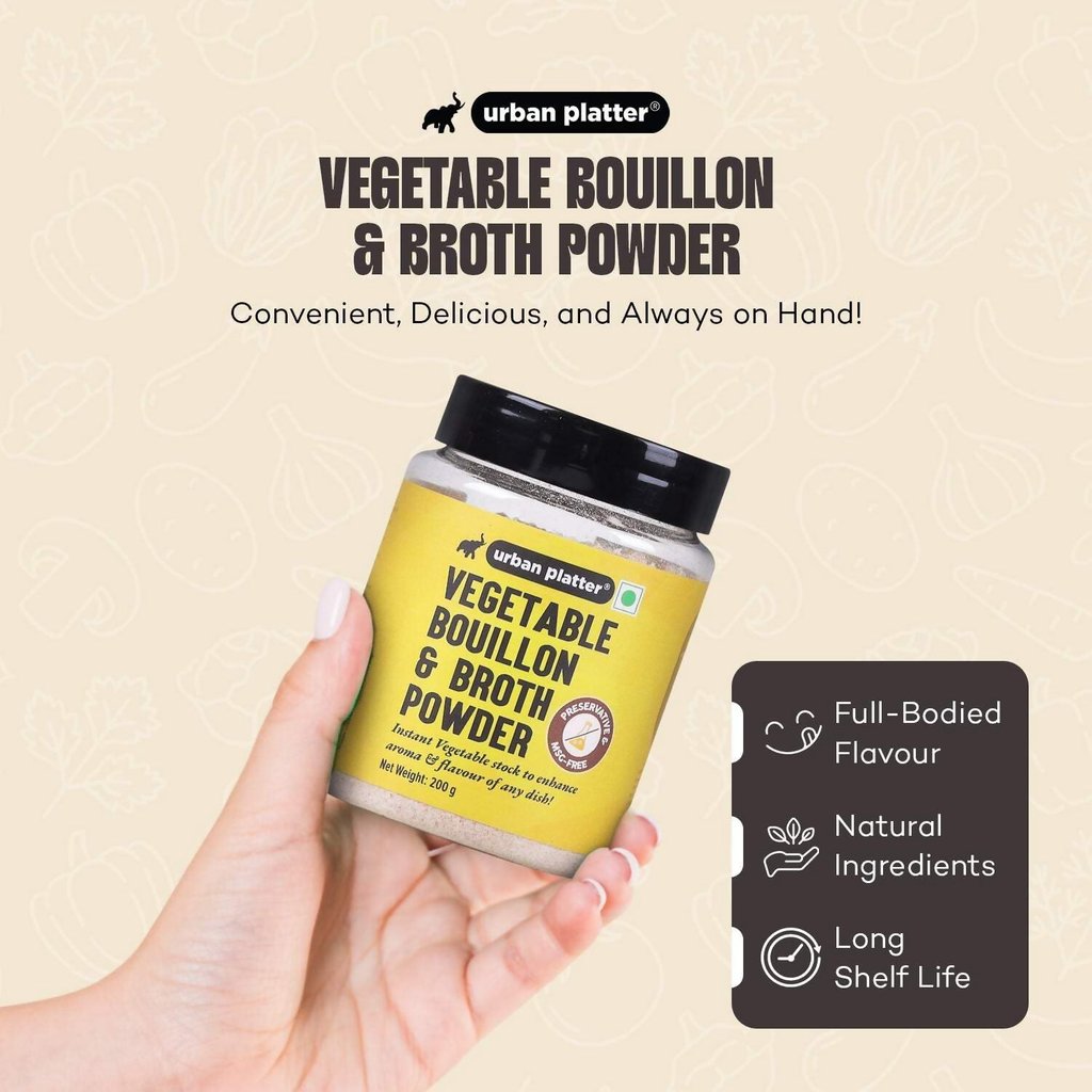 Urban Platter Vegetable Bouillon & Broth Powder | Grocsy