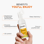 Oshea Herbals Brightening & Illuminating Foaming Face Wash | Grocsy