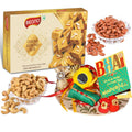 Bikano Chana Almond Bite and Dryfruits Rakhi Gifts | Grocsy