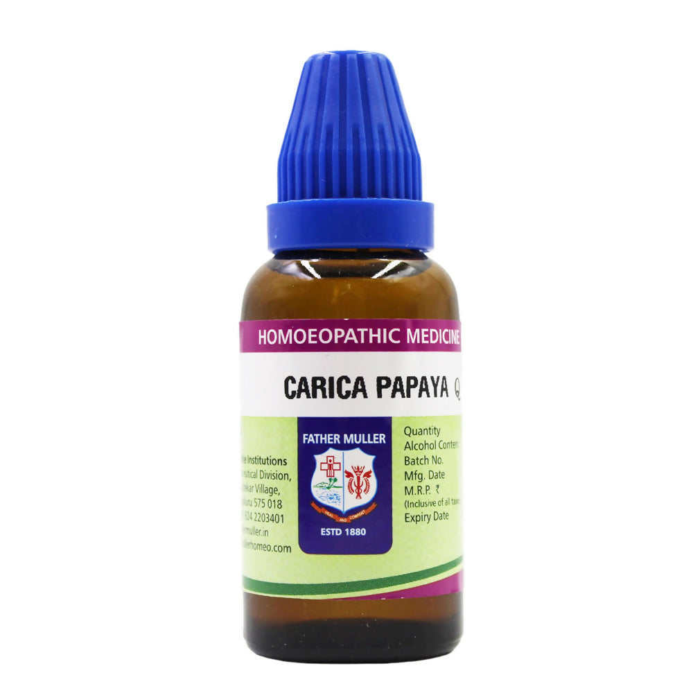 Father Muller Carica Papaya Mother Tincture Q | Grocsy