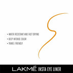 Lakme Insta Eye Liner - Golden | Grocsy