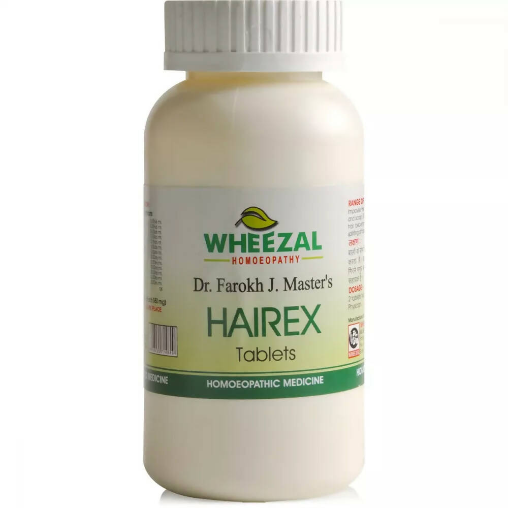 Wheezal Homeopathy Hairex Tablets | Grocsy