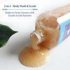 Blue Nectar Niraa Body Wash & Scrub with Honey - Madagascar Vanilla | Grocsy