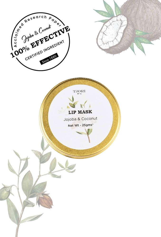 Tjori Lip Mask - Jojoba And Coconut | Grocsy