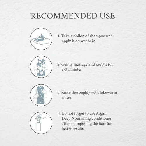 GreenOpia Naturals Moroccan Argan Oil Hair Shampoo | Grocsy