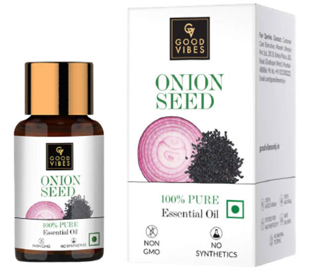 Good Vibes 100% Pure Onion Seed Essential Oil | Grocsy