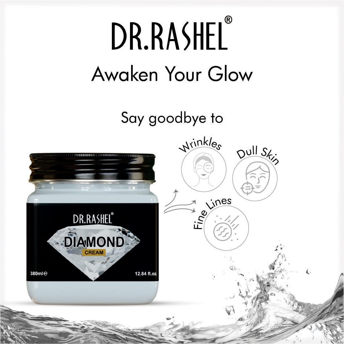 Dr.Rashel Diamond Cream For Face And Body | Grocsy