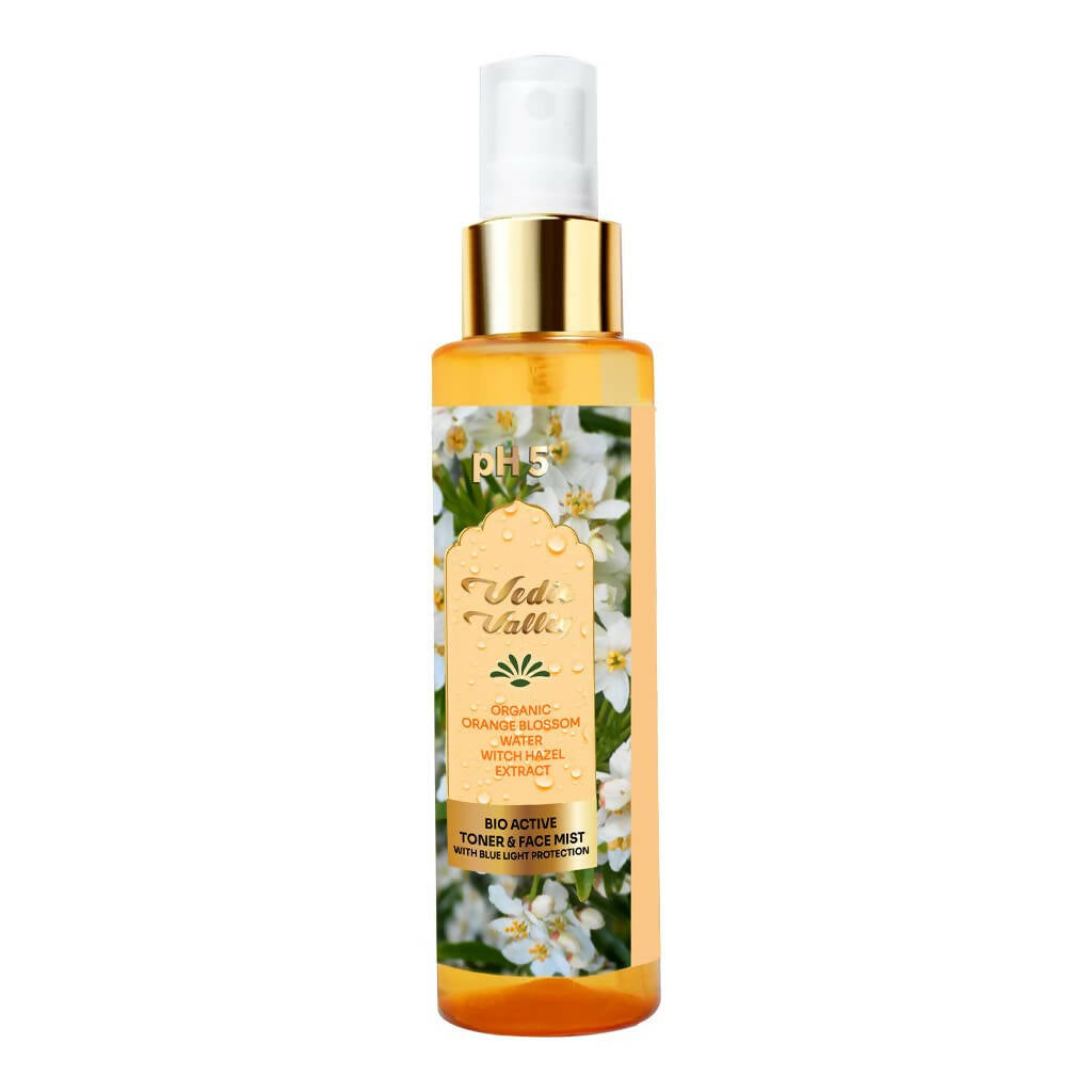 Vedic Valley Face Mist & Toner With Blue Light Filters Orange Blossom | Grocsy