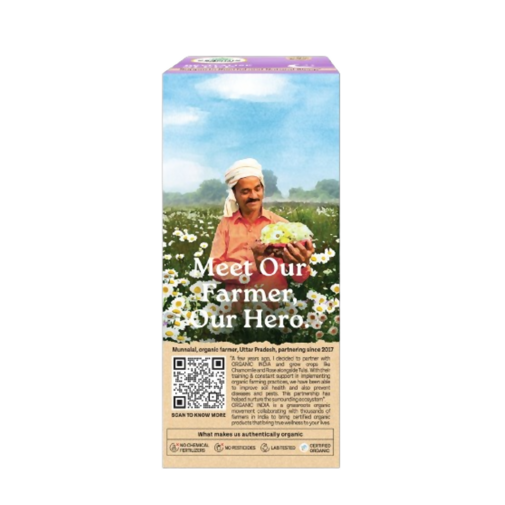 Organic India Revitalise Sleep Teabags | Grocsy