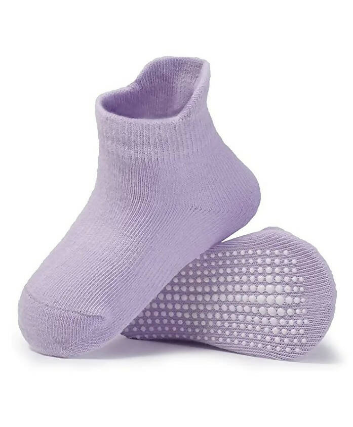 AHC Baby Boy's & Baby Girl's Ankle Length Anti Slip Socks | Grocsy