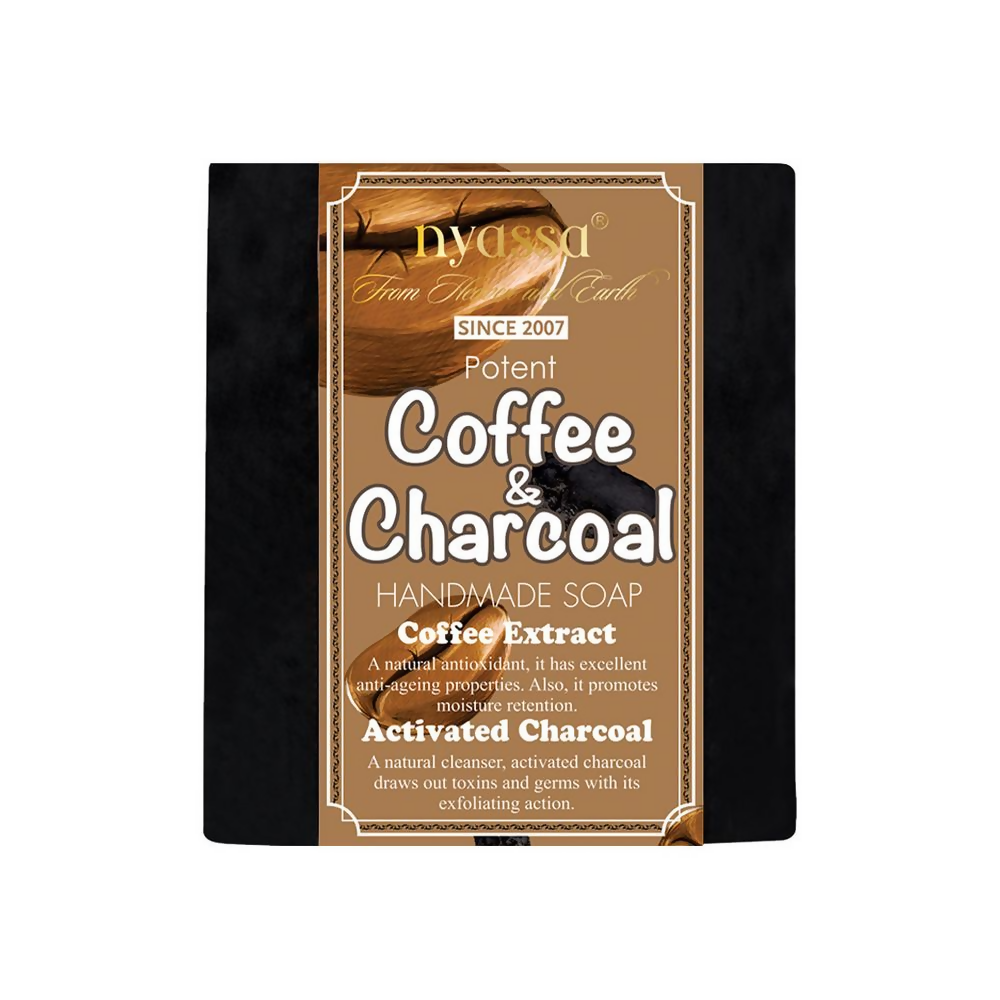 Nyassa Coffee And Charcoal Handmade Soap | Grocsy