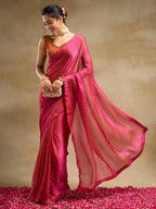 kasee Solid Saree | Grocsy
