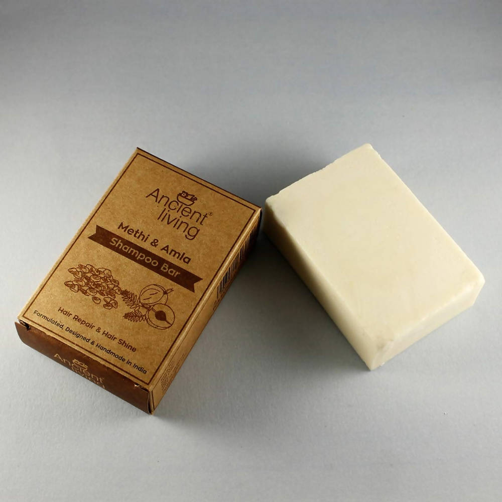 Ancient Living Methi & Amla Shampoo Bar | Grocsy