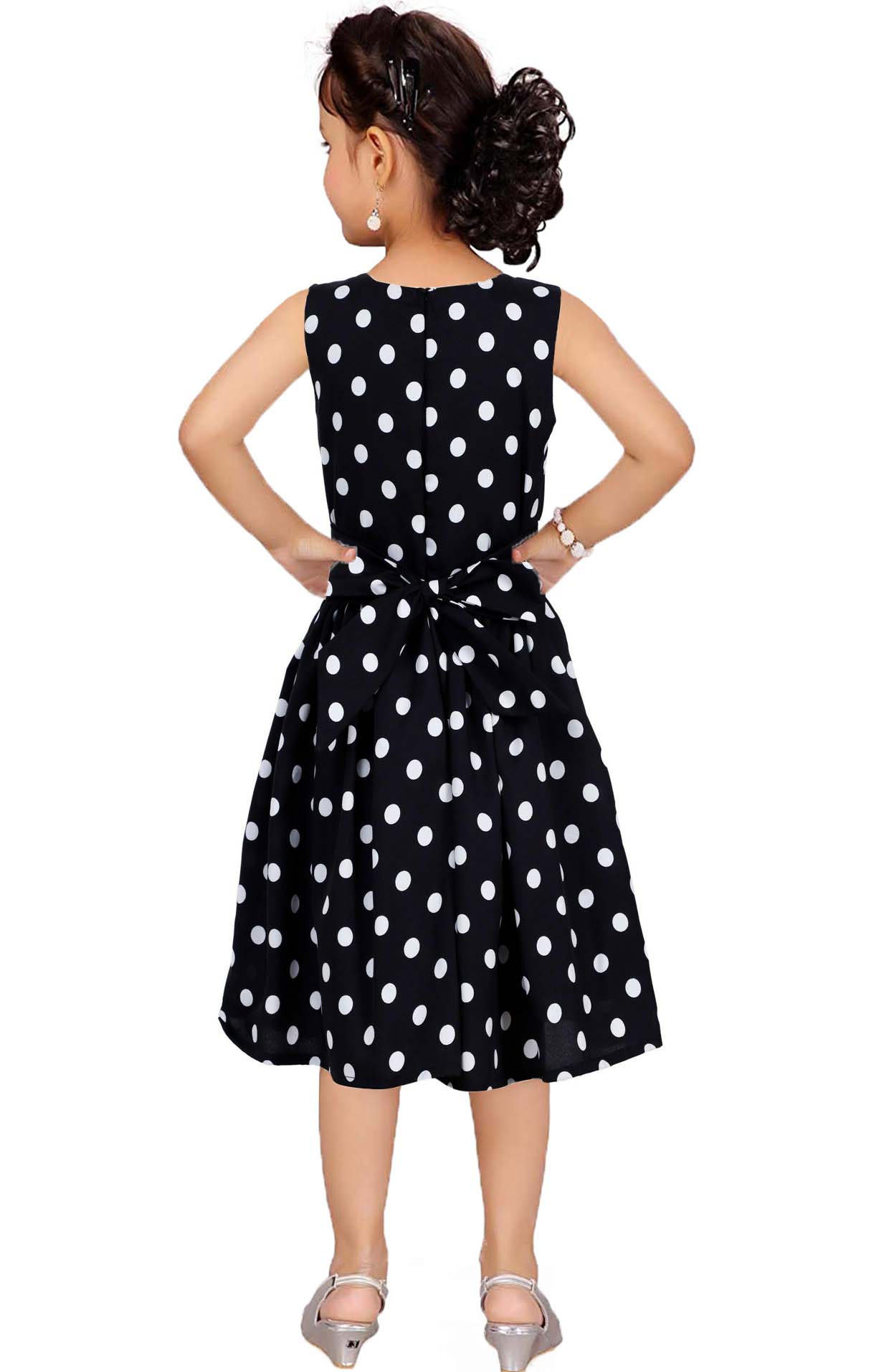 Asmaani Kids Party Wear Stylish Dresses, Perfect for Parties, Functions & Vacations - Black | Grocsy