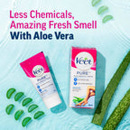 Veet Pure Hair Removal Cream for Women - Sensitive Skin | Grocsy