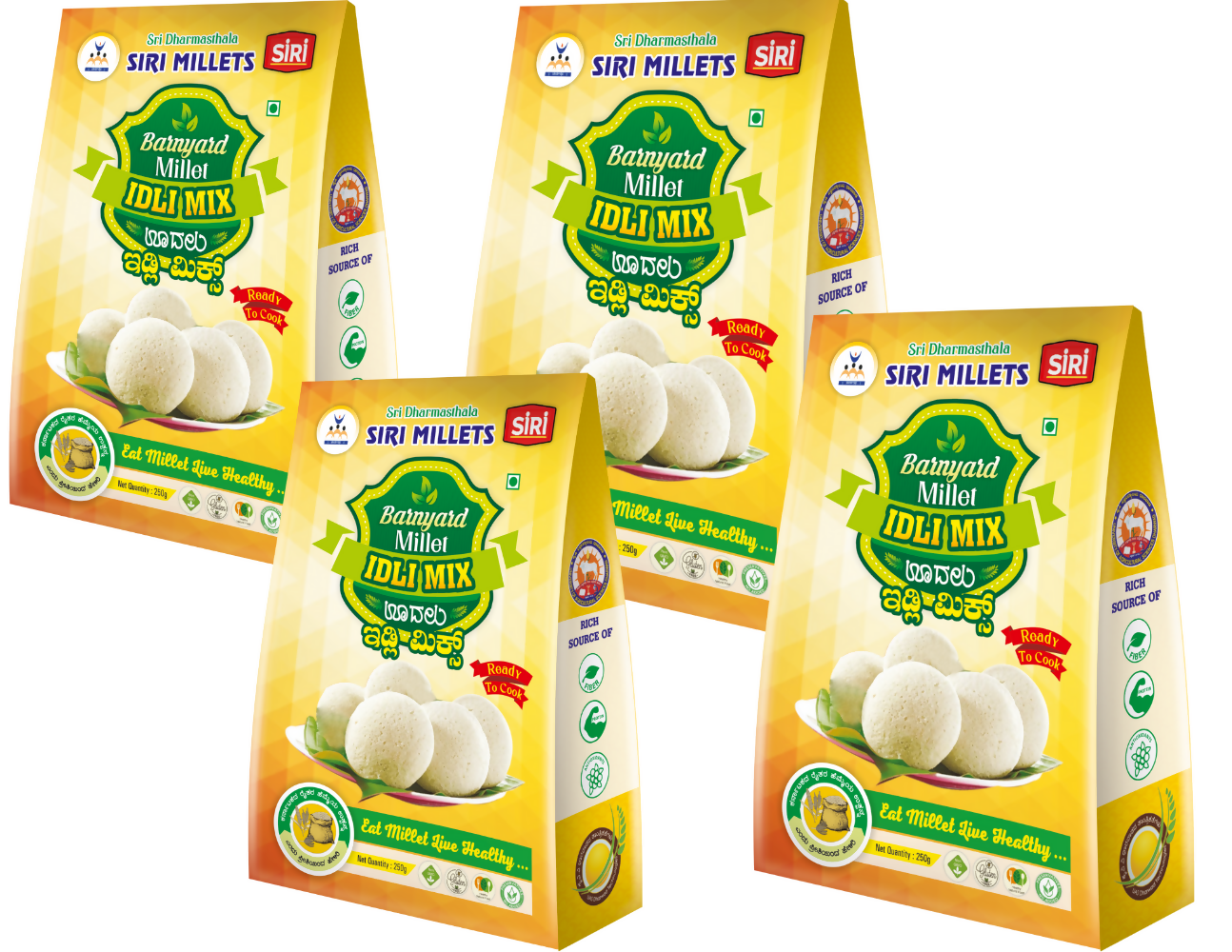 Siri Millets Barnyard Millet Idli Mix | Grocsy