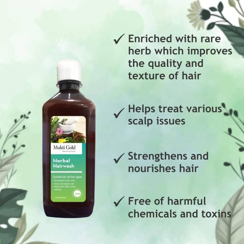 Jeevan Ras Mukti Gold Herbal Hairwash | Grocsy