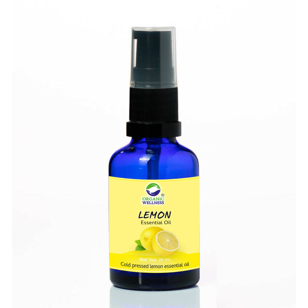 Organic Wellness Lemon Essential Oil | Grocsy