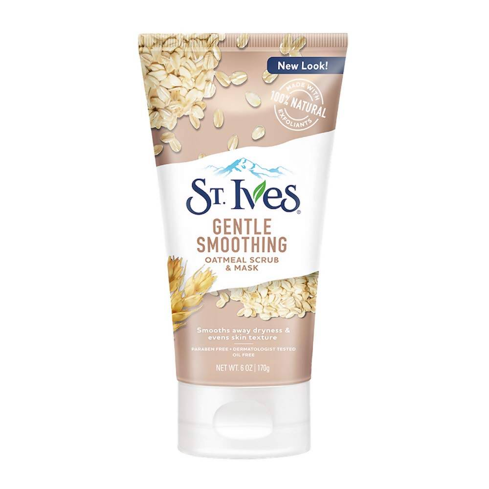 St. Ives Gentle Smoothing Oatmeal Scrub and Mask | Grocsy