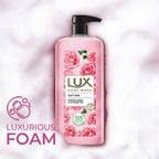 Lux Body Wash with French Rose Fragrance & Almond Oil | Grocsy