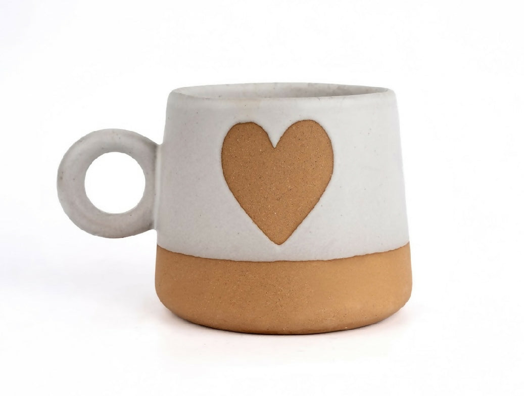 Simply Soho Golden Heart Mug | Grocsy