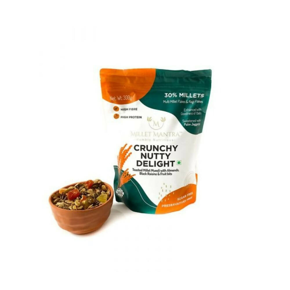 My Millet Basket Millet Mantra Crunchy Nutty Delight | Grocsy
