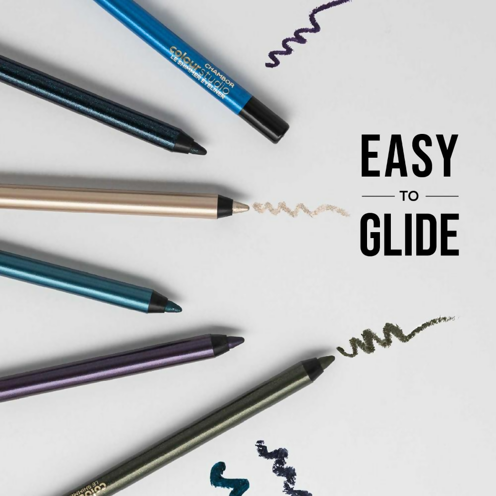 Chambor Colour Studio Le Shimmer Eyeliner - Green Stiletto | Grocsy