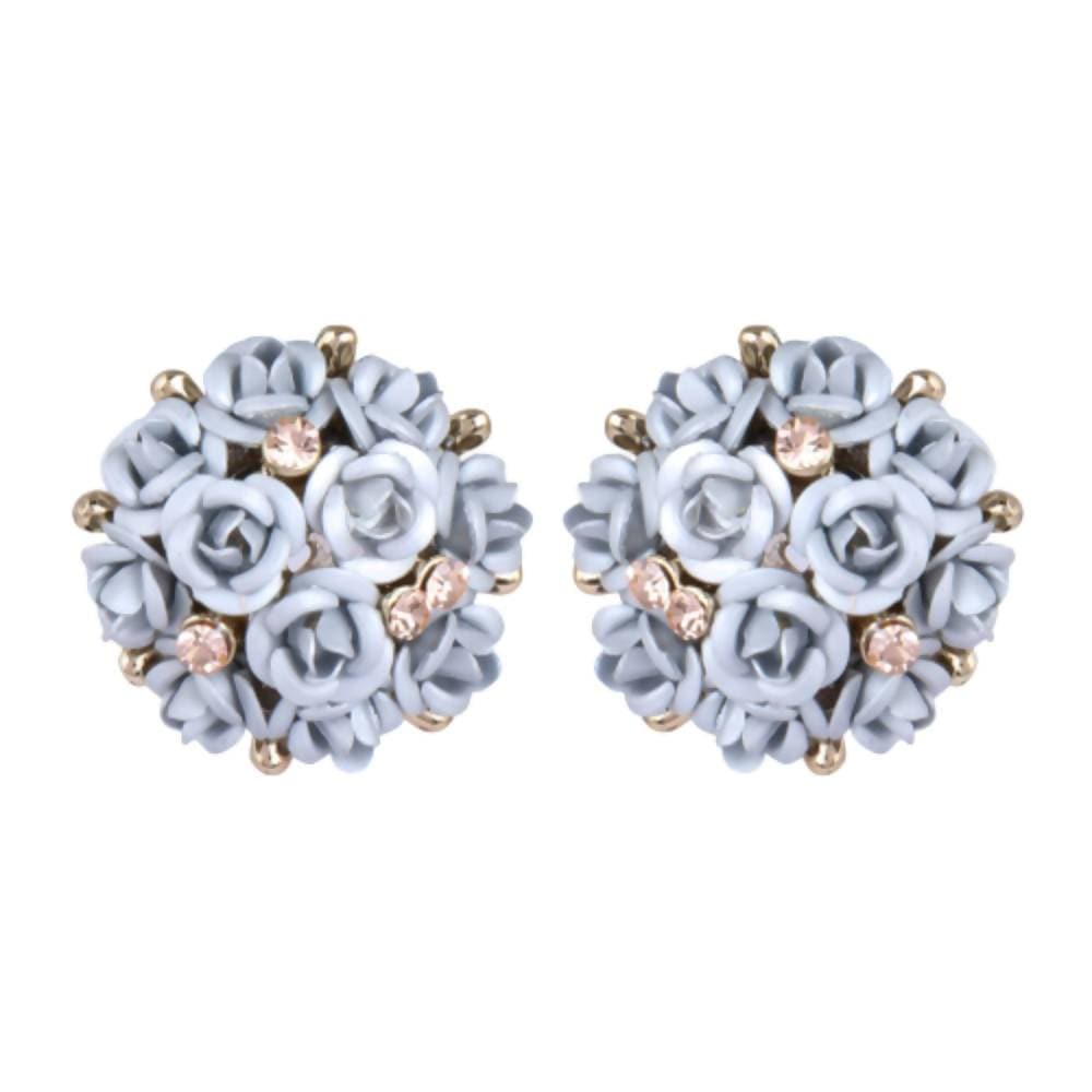 Trendoo Jewelry Party Wear White Studs | Grocsy