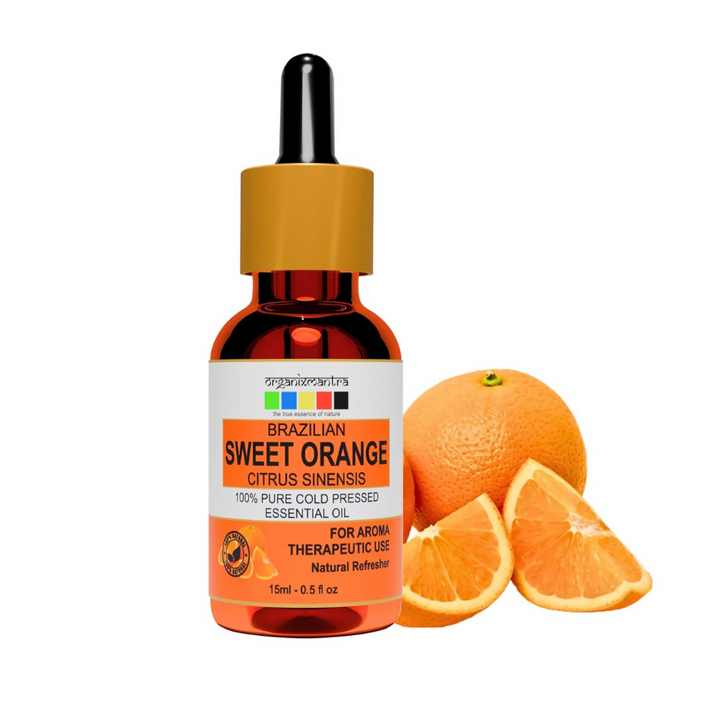 Organix Mantra Sweet Orange Essential Oil for Diffuser | Grocsy
