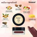 Inatur Lip and Cheek Tint Mocha | Grocsy