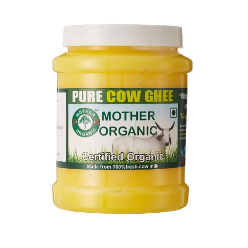 Mother Organic Pure Cow Ghee | Desi Cow Ghee | Premium and Organic Desi Ghee | Grocsy