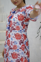 Aayaa Pure Muslin printed Multi Co-Ord Set - Multi Color | Grocsy