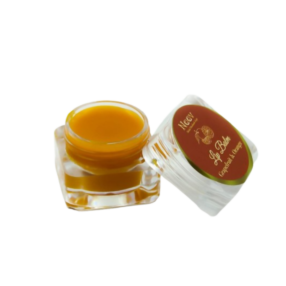 Neev Herbal Handmade Soaps Lip Balm Grapefruit and Orange | Grocsy