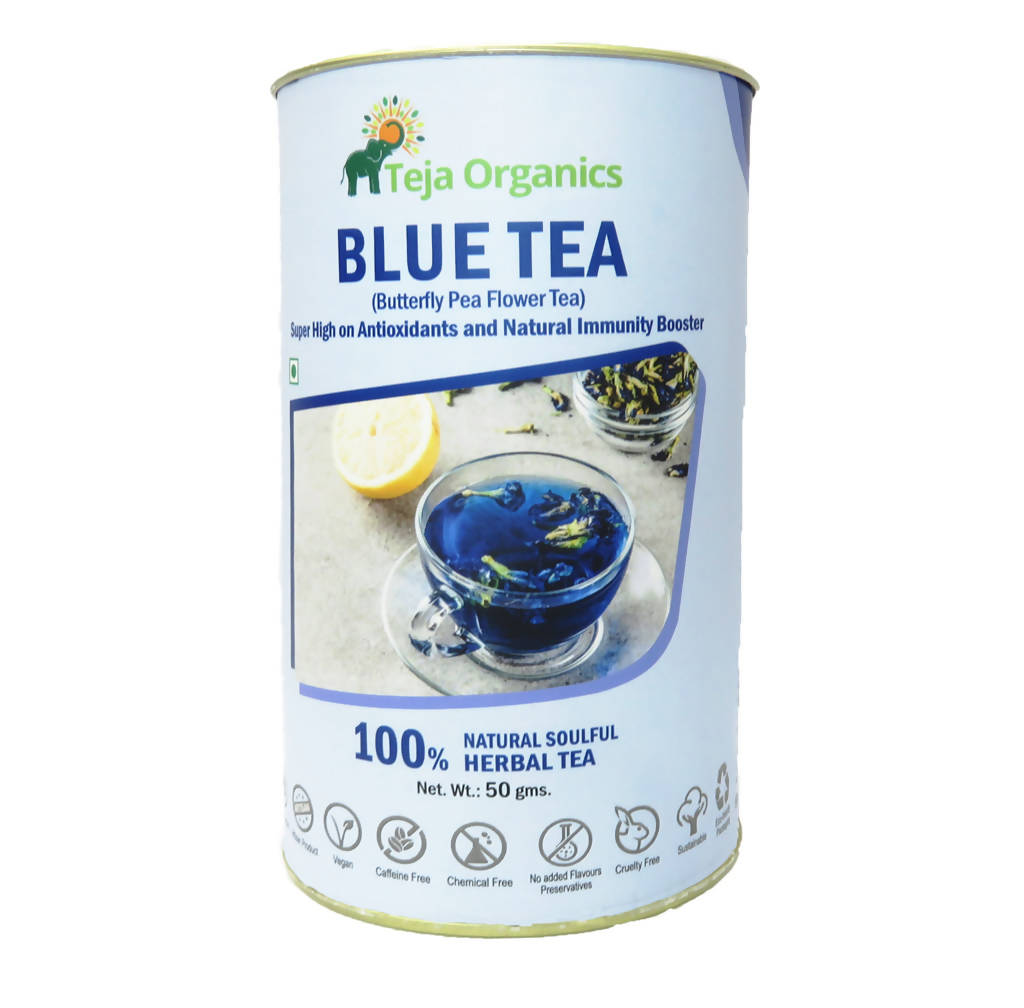 Teja Organics Blue Tea | Grocsy