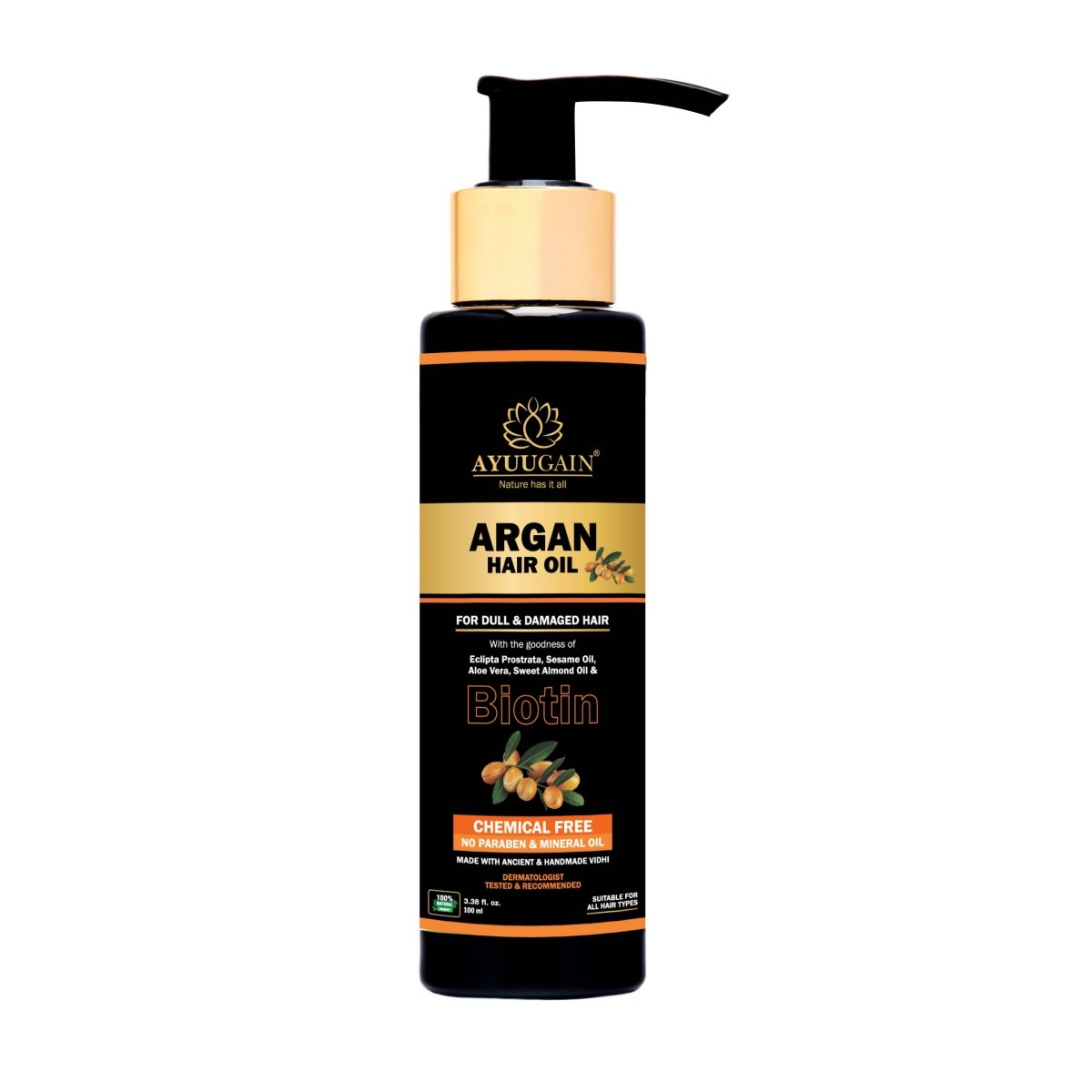 Ayuugain Argan Hair Oil | Grocsy