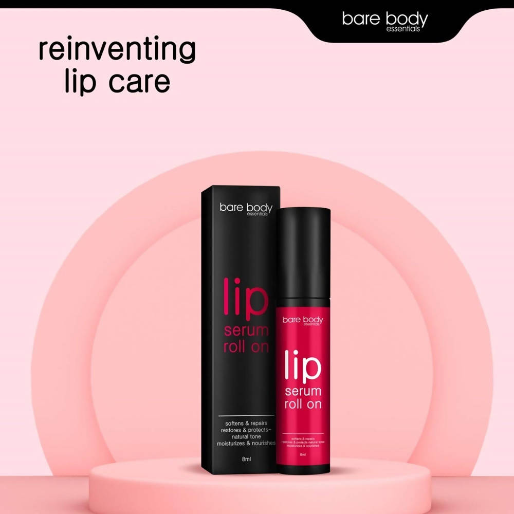 Bare Body Essentials Lip Serum Roll-on | Grocsy