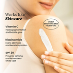 Foxtale Brightening Body Lotion SPF 30 with Niacinamide & Vitamin C For Glowing Skin | Grocsy