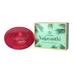 Vithoba Ayurvedic Vaijayanthi Handcrafted Saffron Soap Bar | Grocsy