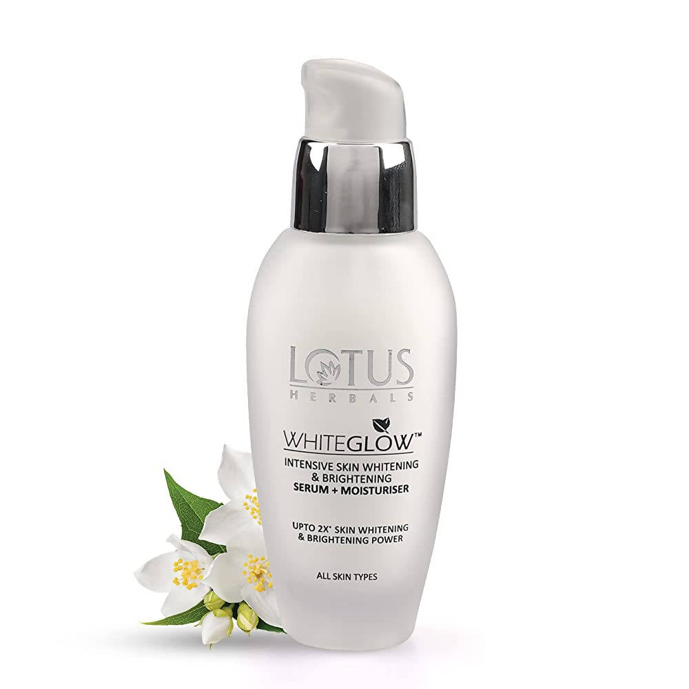 Lotus Herbals Whiteglow Intensive Skin Serum + Moisturiser | Grocsy